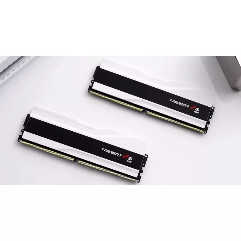 DIMM 32 GB DDR5-7200 (2x 16 GB) Dual-Kit, Arbeitsspeicher weiß, F5-7200J3445G16GX2-TZ5RW, Ripjaws M5 RGB, INTEL XMP