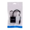 Adapterio laidas VGA (D-Sub) į Mini DisplayPort LANBERG AD-0006-BK, 0,2 m, DisplayPort 1.2, 1920×1200@60Hz, moteriška MiniDP, juoda