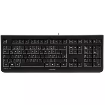 CHERRY KC 1000 klaviatūra, laidinė, USB, QWERTY ispaniškas išdėstymas, juoda