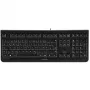 CHERRY KC 1000 klaviatūra, laidinė, USB, QWERTY ispaniškas išdėstymas, juoda