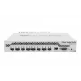 Mikrotik CRS309-1G-8S+ valdomas gigabito eterneto (10/100/1000) jungiklis su PoE, baltas