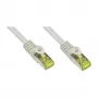 Tinklo kabelis Alcasa 15 m RJ-45 Cat7 Pilka