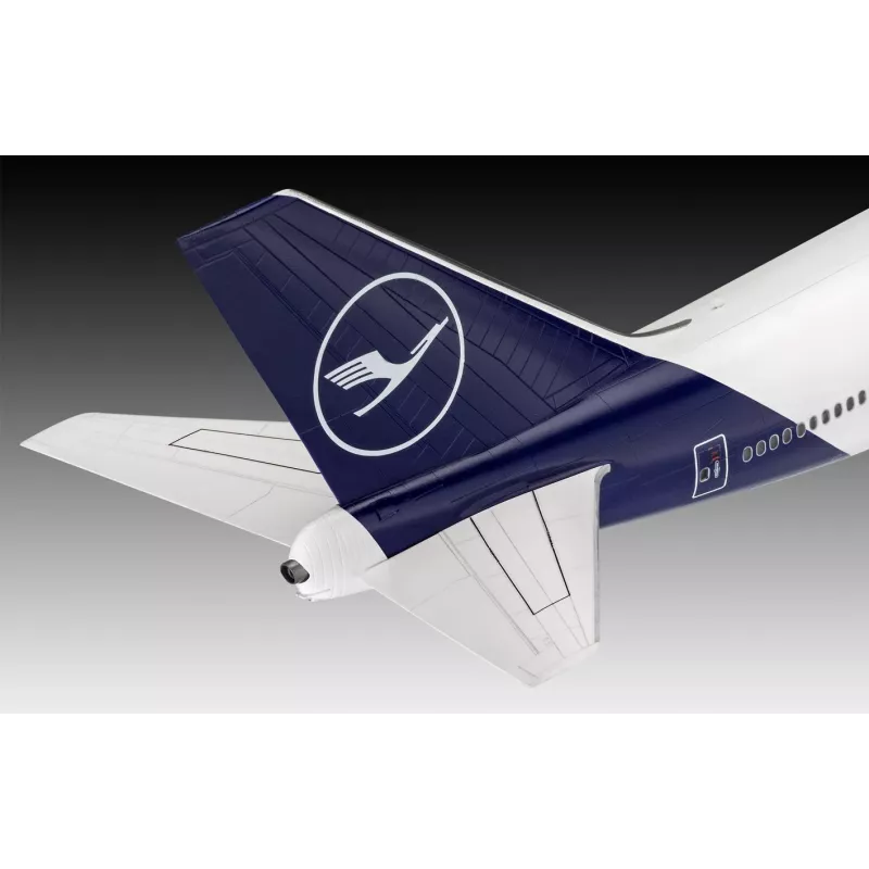 Replė Revell Boeing 747-8 Lufthansa nauja dažymo schema