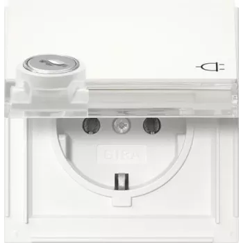 GIRA 456966 SCHUKO kištukinis lizdas su užraktu, lygiagretus + B