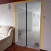 Dulkių barjeras durims remontui XXL, dulkių užuolaida 230x135 tiesi