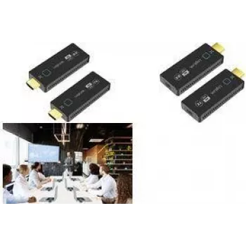 LogiLink LL HDW0111 - HDMI belaidis prailgintuvas 4K 60 Hz - kabelių/ adapterių rinkinys