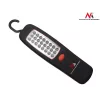 Dirbtuvinė lempa MACLEAN MCE03 — 24 LED, magnetinis pagrindas ir kabliukas, maitinama baterijomis (3×AAA)