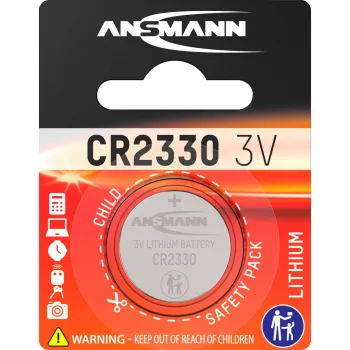 Ansmann 1516-0009 ličio moneta tipo baterija, 3 V
