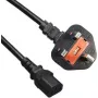 Maitinimo laidas EECONN S12A-044-01007 Juodas 1,8m G tipo kištukas C13