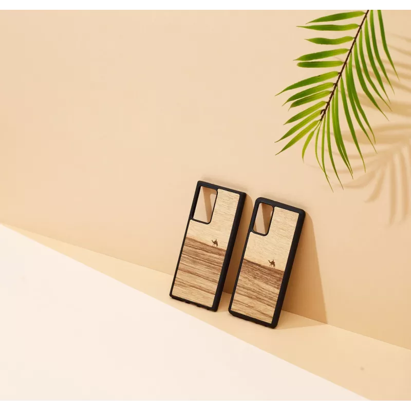 Apsauginis dėklas Man and Wood Galaxy Note 20 — terra black