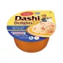 INABA Dashi Delights Chicken & Tuna Bouillon skanėstas katėms, 70 g, be grūdų, be glitimo, be sojos