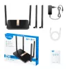 Cudy LT500D belaidis maršrutizatorius Fast Ethernet Dual-band (2,4 GHz / 5 GHz) 4G Juodas
