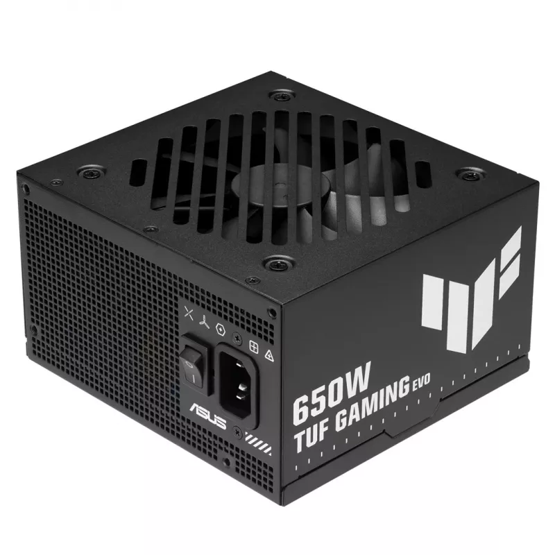 Maitinimo blokas ASUS TUF GAMING 650B EVO — 650 W, 20+4 pin ATX, 80 PLUS Bronze, Juodas