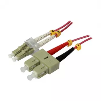Synergy 21 S216778 - 0,5 m - OM4 - LC - SC - Kišinis/Kišinis