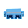 Optiminis adapteris Extralink SC/UPC Single-mode Duplex, mėlynas, SC/UPC jungtys