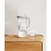 Vandens filtro ąsotis BRITA Glass+1 Maxtra Pro pilka, 2,4 L bendras / 1,5 L filtruoto vandens, Maxtra Pro PP filtras