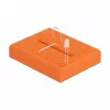 Breadboard DELOCK 18319, plastikinė maketavimo plokštė, oranžinė, 36×46×10 mm