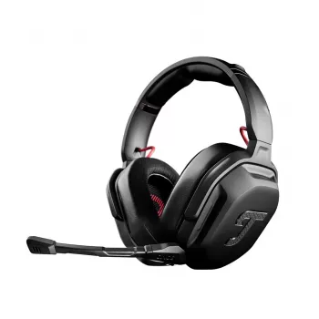 Teufel CAGE PRO Belaidė ausinė su lankeliu Žaidimams USB Type-C Bluetooth Juoda