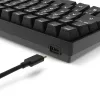 Mechaninė žaidimų klaviatūra Sharkoon Skiller SGK50S3 PBT Black Yellow RGB