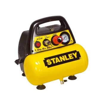 Nešiojamas elektrinis kompresorius STANLEY DN 200/8/6 — 1100 W, 6 L bakas, 8 bar, 180 l/min