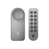 Išmanioji durų spyna Xiaomi BHR07XDGL su klaviatūra, Bluetooth, pirštų atspaudų skaitytuvu, kodu ir nuotoliniu valdymu, pilka, 7,2V 2450mAh