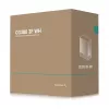 Korpusas DeepCool CG380 3F WH — Baltas, Midi Tower, 235×437×451 mm, ITX/mATX, 3x 120 mm ventiliatoriai