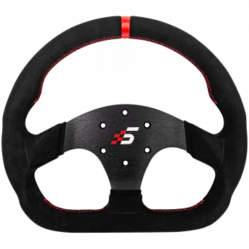 Vairas Simagic P-325D 325mm Alcantara – lenktyninis vairo ratlankis be stebulės