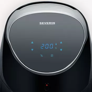SEVERIN FR 2445 XXL Oro Gruzdintuvė (Juoda/Sidabrinė, 2000 W, 5 l krepšys)