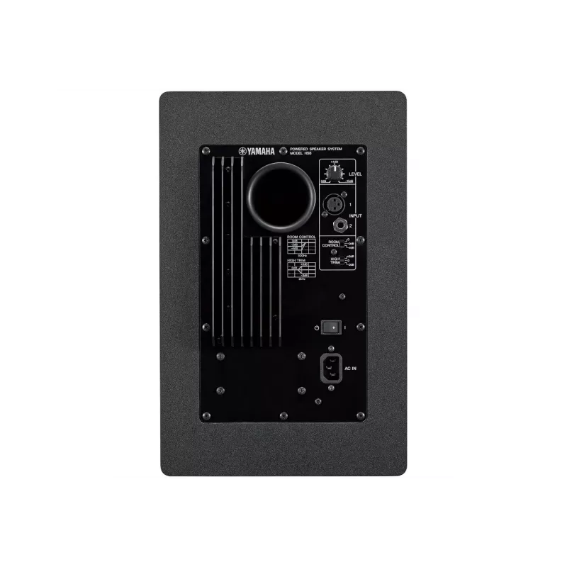 2 krypčių studijinis monitorius YAMAHA HS8, 120 W RMS, 8 col. žemų dažnių garsiakalbis, 1 col. aukštų dažnių garsiakalbis, 38–30000 Hz, XLR įvestis, juodas