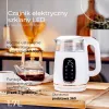 Elektrinis virdulys Adler AD 1305WG – 1.7 L, 2200 W, stiklas/plastikas, baltas/auksinis/permatomas