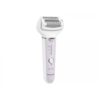 Epiliatorius Panasonic ES-EY30A — 60 pincetų, 3 greičiai, šlapias/sausas, baterija, baltas/violetinis