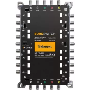 EuroSwitch Televes 5x5x16, ref. 719505