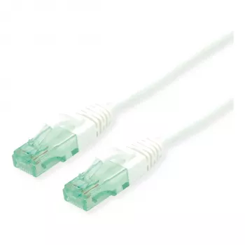 ROLINE RM Patch Cable Cat.6A UTP, balta, 5 m