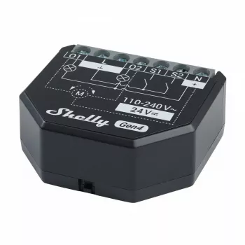 2 vnt. komplektas Shelly 2PM Gen4 Zigbee/Matter valdiklių