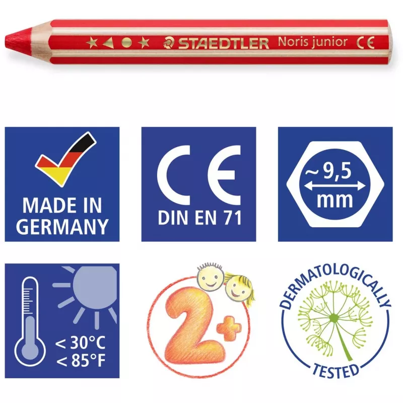Pieštukas Staedtler 140 C36 3v1, 36 vnt. su galąstuvais