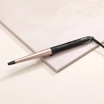 BaByliss Conical Wand Garbanojimo lazda Warm Black, Pink 98.4 (2.5 m)