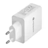 everActive SC400 sieninis USB įkroviklis su 4x USB prievadais, 5 A bendra išėjimo srove, baltas