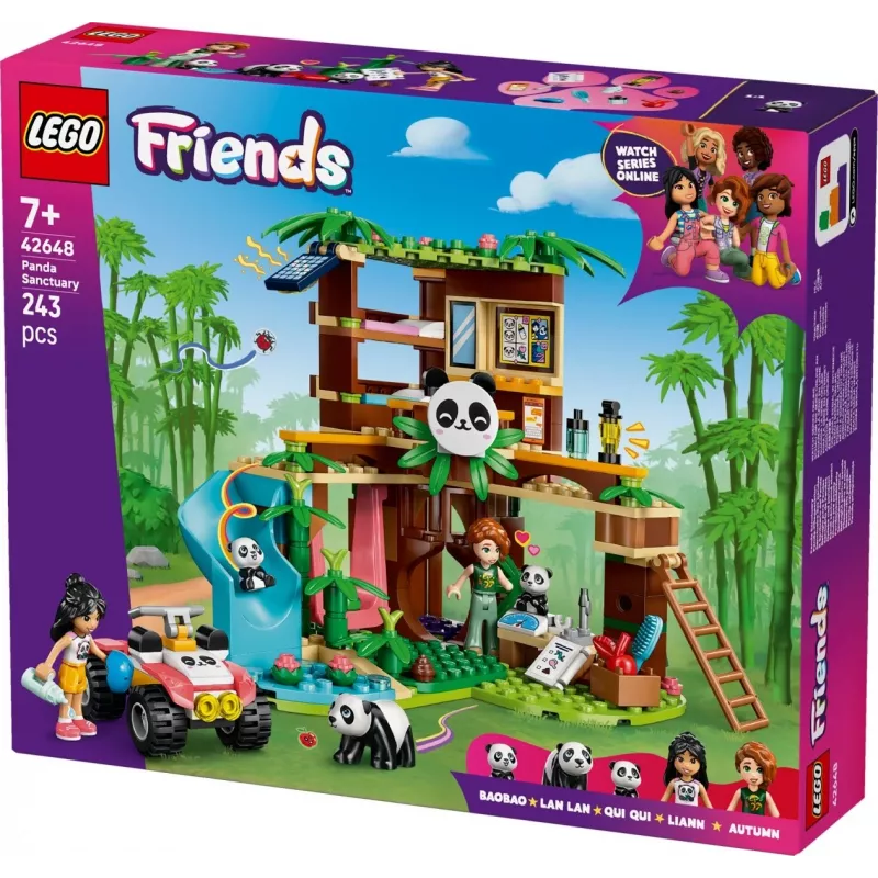 LEGO FRIENDS 42648 Pandų prieglauda Gyvūnų priežiūra