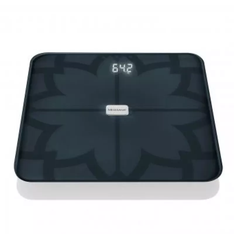 Medisana BS 450 kūno analizatoriaus svarstyklės, Max 180kg, Juodos, Bluetooth, ITO jutikliai (40510)