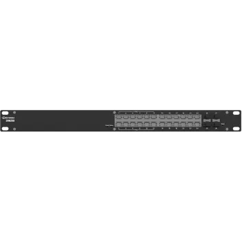 Teltonika valdomas PoE+ komutatorius 12x PoE+ ir 12x Gigabit Ethernet prievadai su PROFINET ir MRP palaikymu