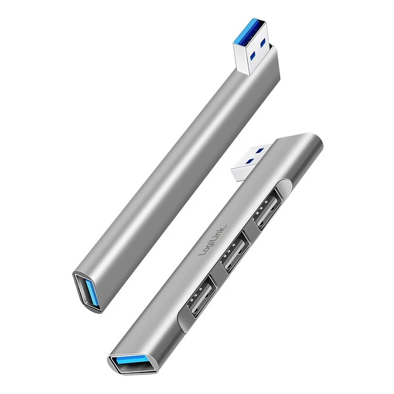 LogiLink USB 3.2 Gen1 4 prievadų USB-A šakotuvas 1x USB 3.0 AF 3x USB 2.0 AF UA0436