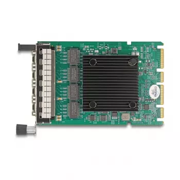 DeLOCK 88300 OCP 3.0 tinklo plokštė, 4 x RJ45 Gigabit LAN