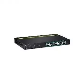 TRENDnet TPE-TG240G valdomas PoE+ komutatorius – 24 prievadai Gigabit Ethernet, darbalaukio / stovo montavimas