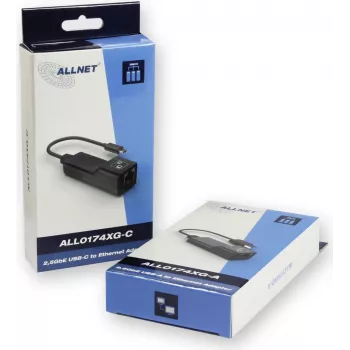 Allnet ALL0174XG-A USB 3.2 Gen 1 adapteris 2.5 Gbit/s LAN (10/100/1000 Mbit/s)