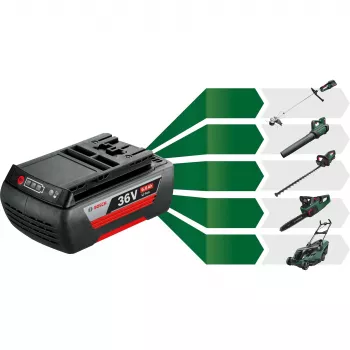 Akumuliatoriaus starterinis rinkinys Bosch GBA 36V 6.0Ah su AL 36V-20 įkrovikliu, juoda