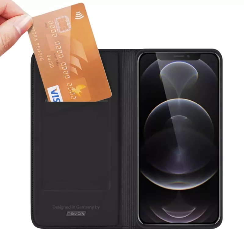 NEVOX Vario Series Dėklas iPhone 14 Pro Max, Juodas