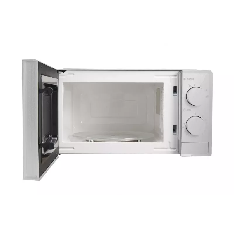 Solo mikrobangų krosnelė ESPERANZA ESTOFADO – 700 W, 20 L, 5 galios lygiai, 24,5 cm sukamas padėklas, balta