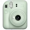 Momentinė kamera Fujifilm Instax Mini 12 Žalia – nuotrauka 86x54 mm, juosta 62x46 mm, 60 mm ekv. židinio nuotolis