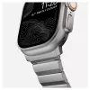 NOMAD Titanium Band, Apple Watch 46mm/49mm, sidabrinis