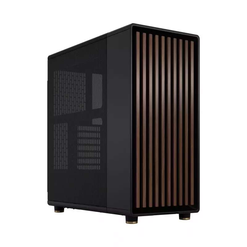 Fractal Design North Charcoal Black Mesh vidutinis bokštas - juoda